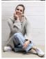 Preview: Long Cardigan mit Kapuze